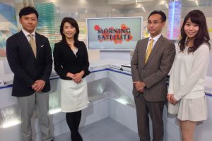 テレビ東京「モーニングサテライト」新村が出演しました。